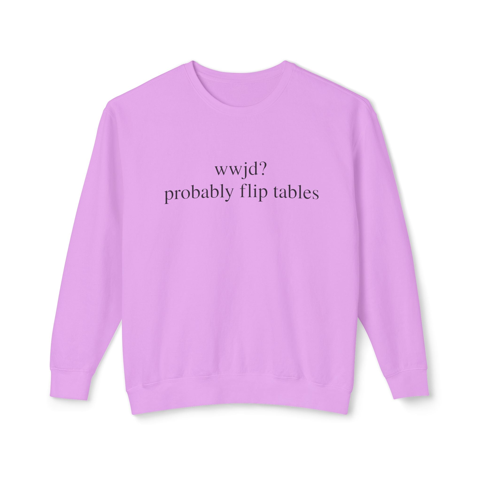 'Probably Flip Tables' Crewneck