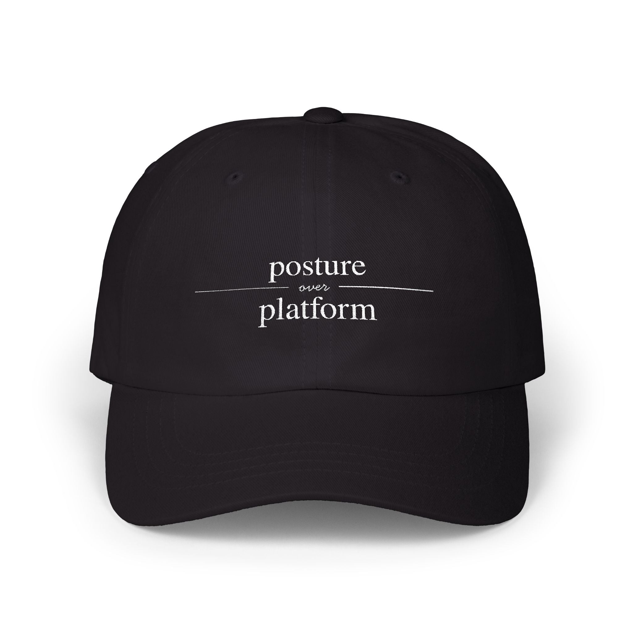 Posture over Platform Cap
