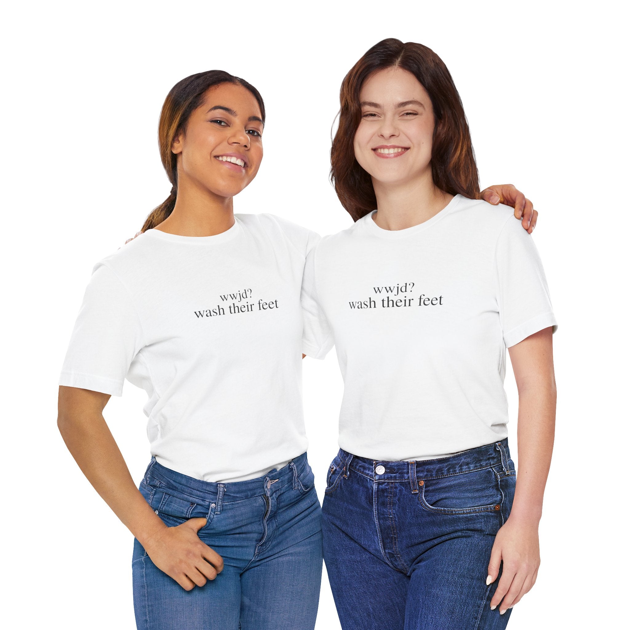Wash Their Feet Short Sleeve Tee