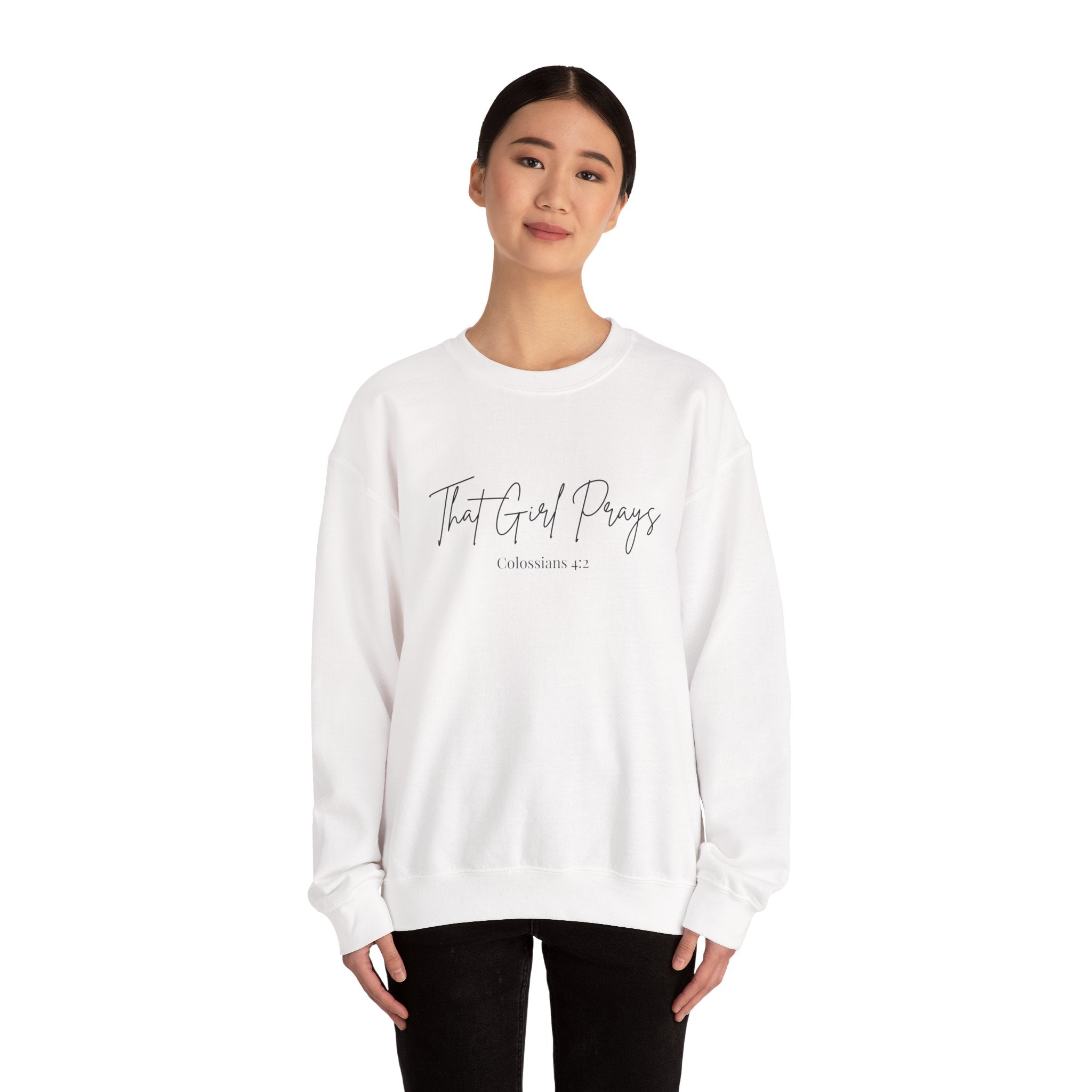 That Girl Prays Crewneck Sweatshirt