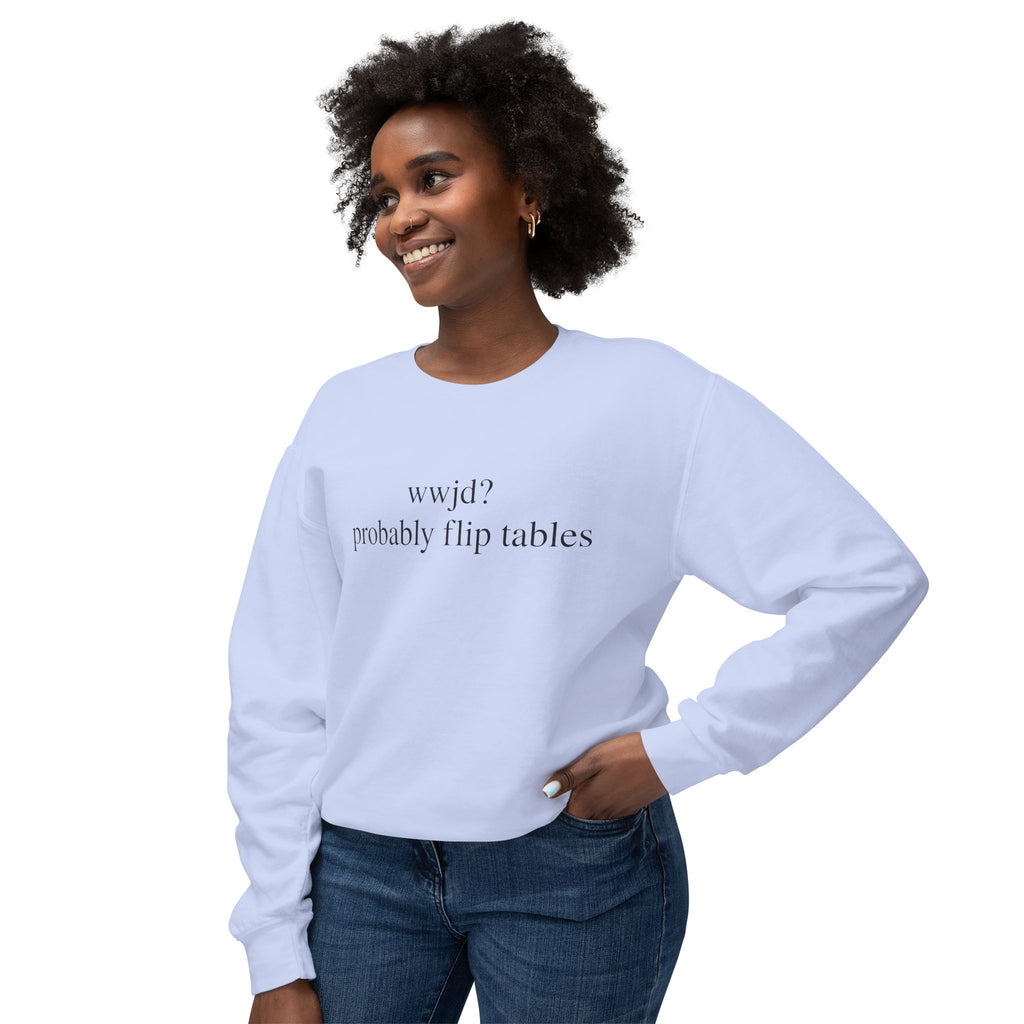 'Probably Flip Tables' Crewneck