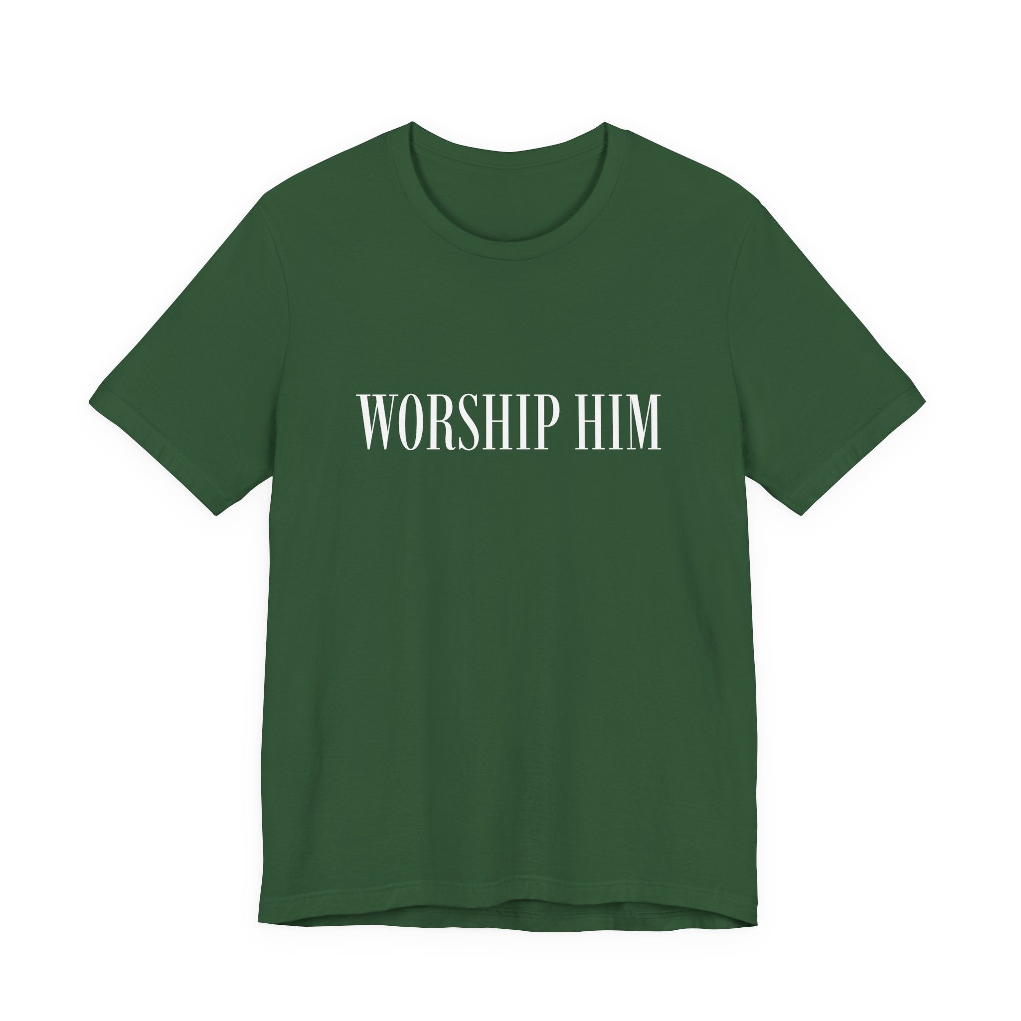 Worship Him Short Sleeve Tee