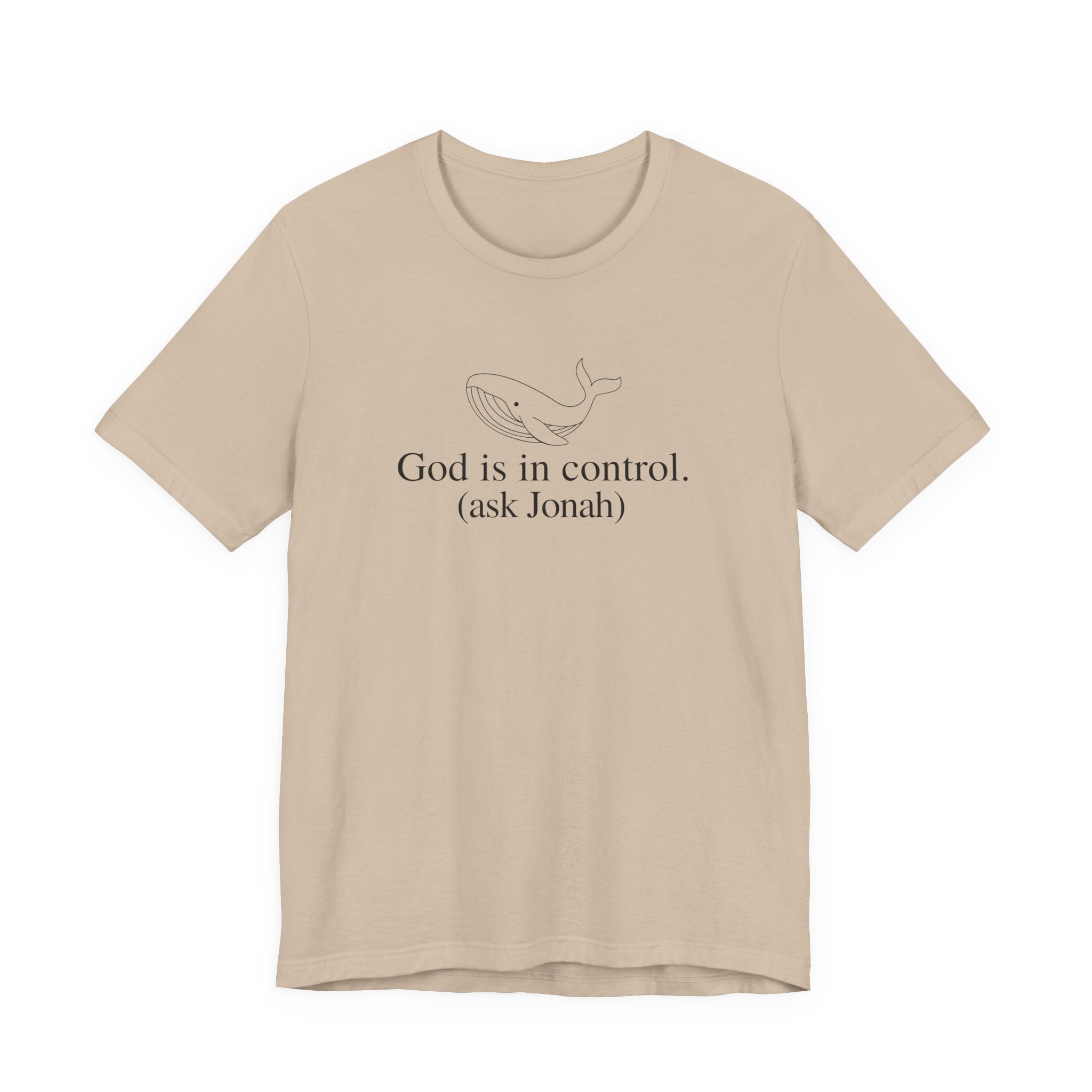 God is in Control Short Sleeve Tee
