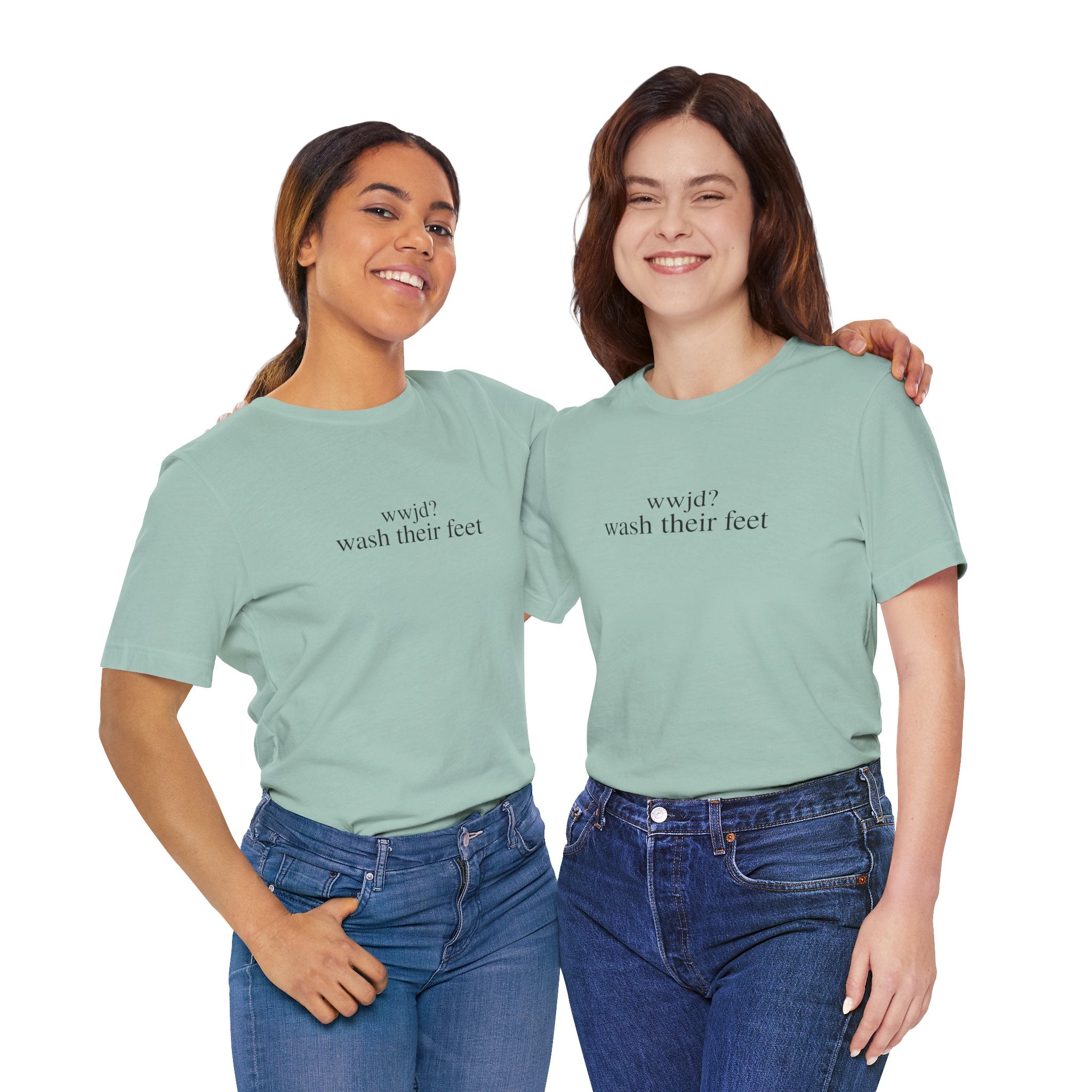 Wash Their Feet Short Sleeve Tee