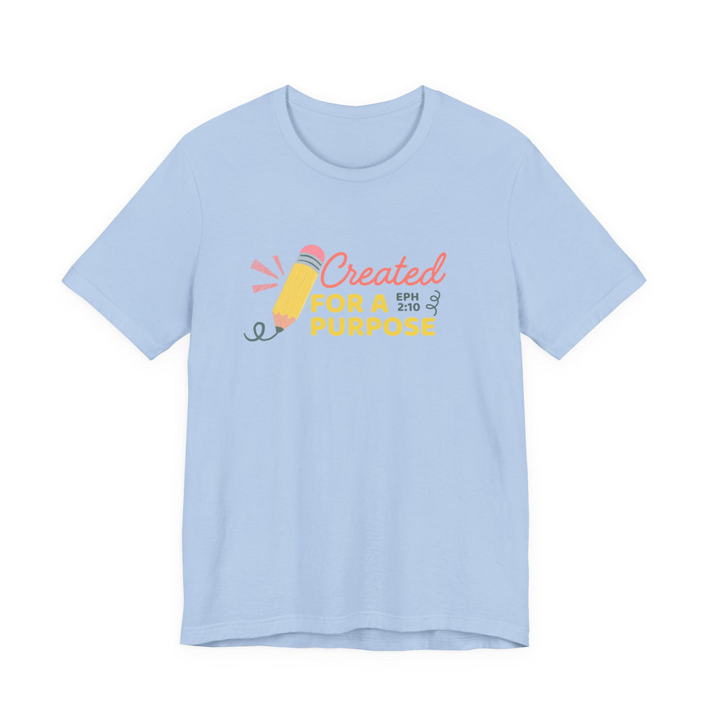 'Created' Short Sleeve Tee