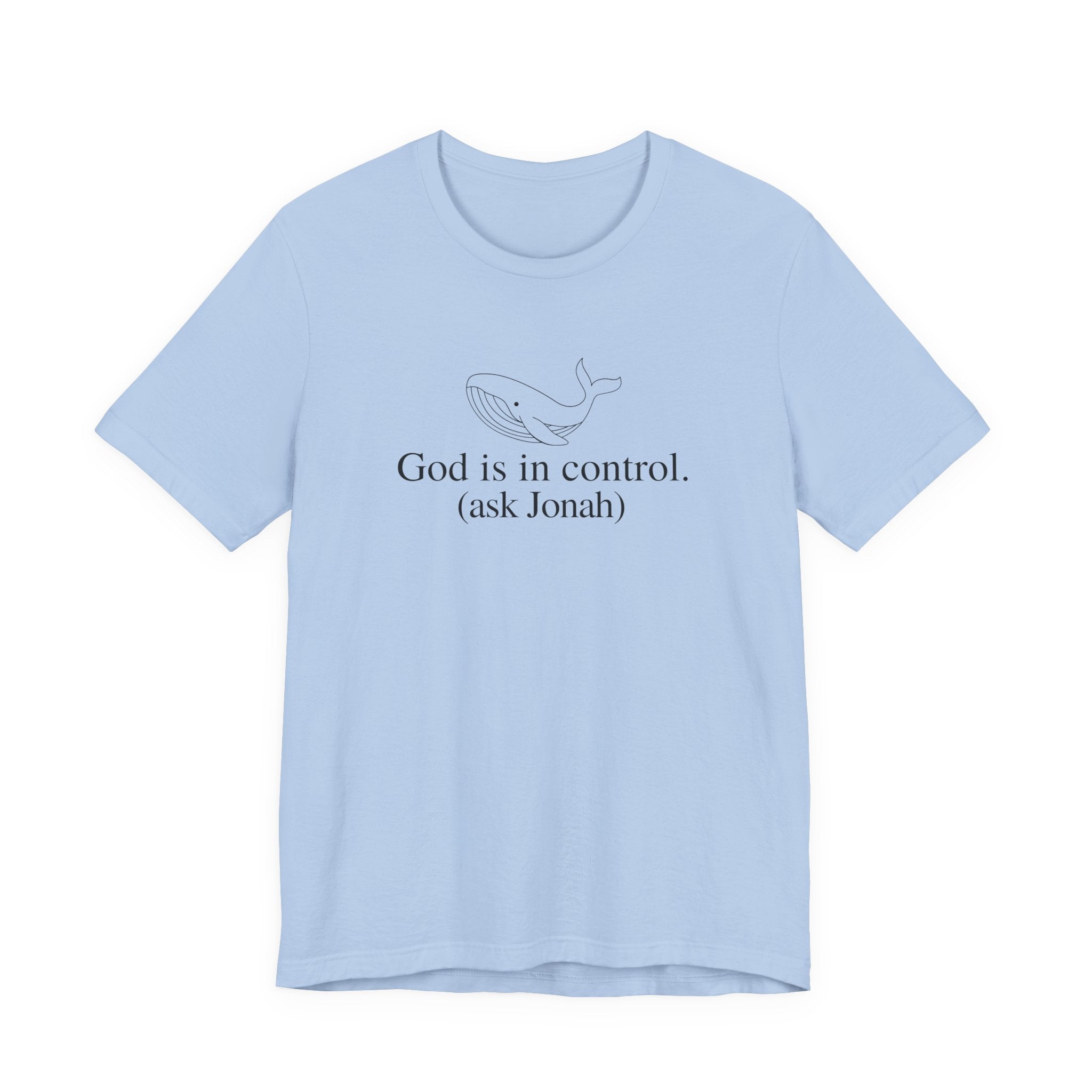 God is in Control Short Sleeve Tee