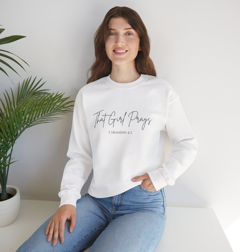 That Girl Prays Crewneck Sweatshirt