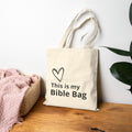 Bible Bag Canvas Tote