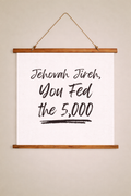 Jehovah Jireh Wall Tapestry