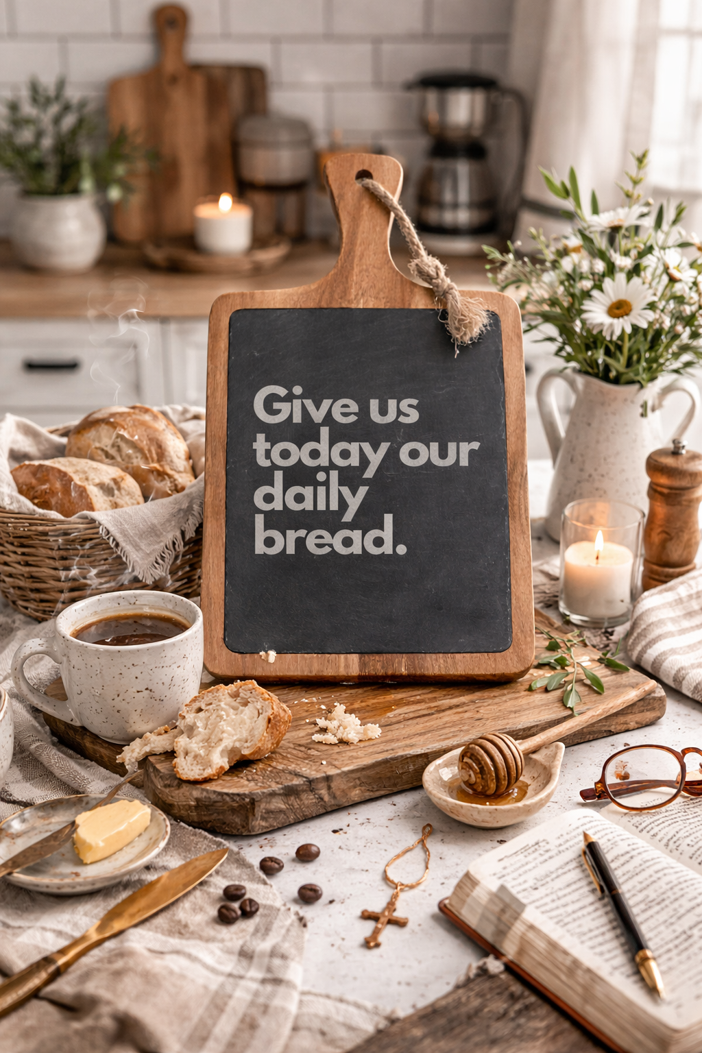 Our Daily Bread Charcuterie Board (Engraving)