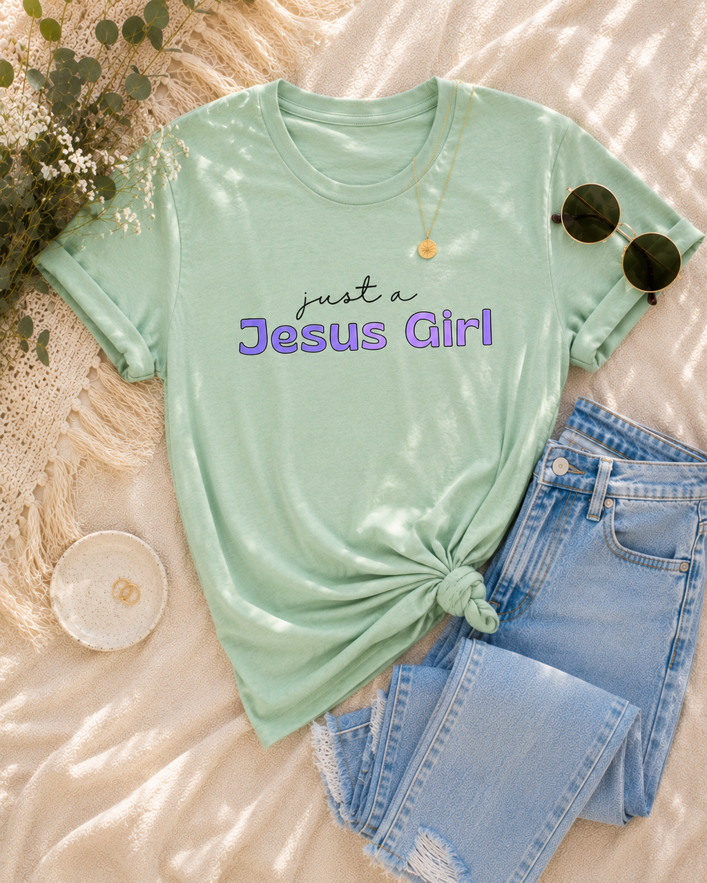 Just a Jesus Girl Short Sleeve Tee