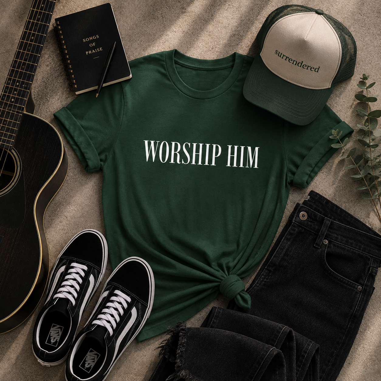Worship Him Short Sleeve Tee