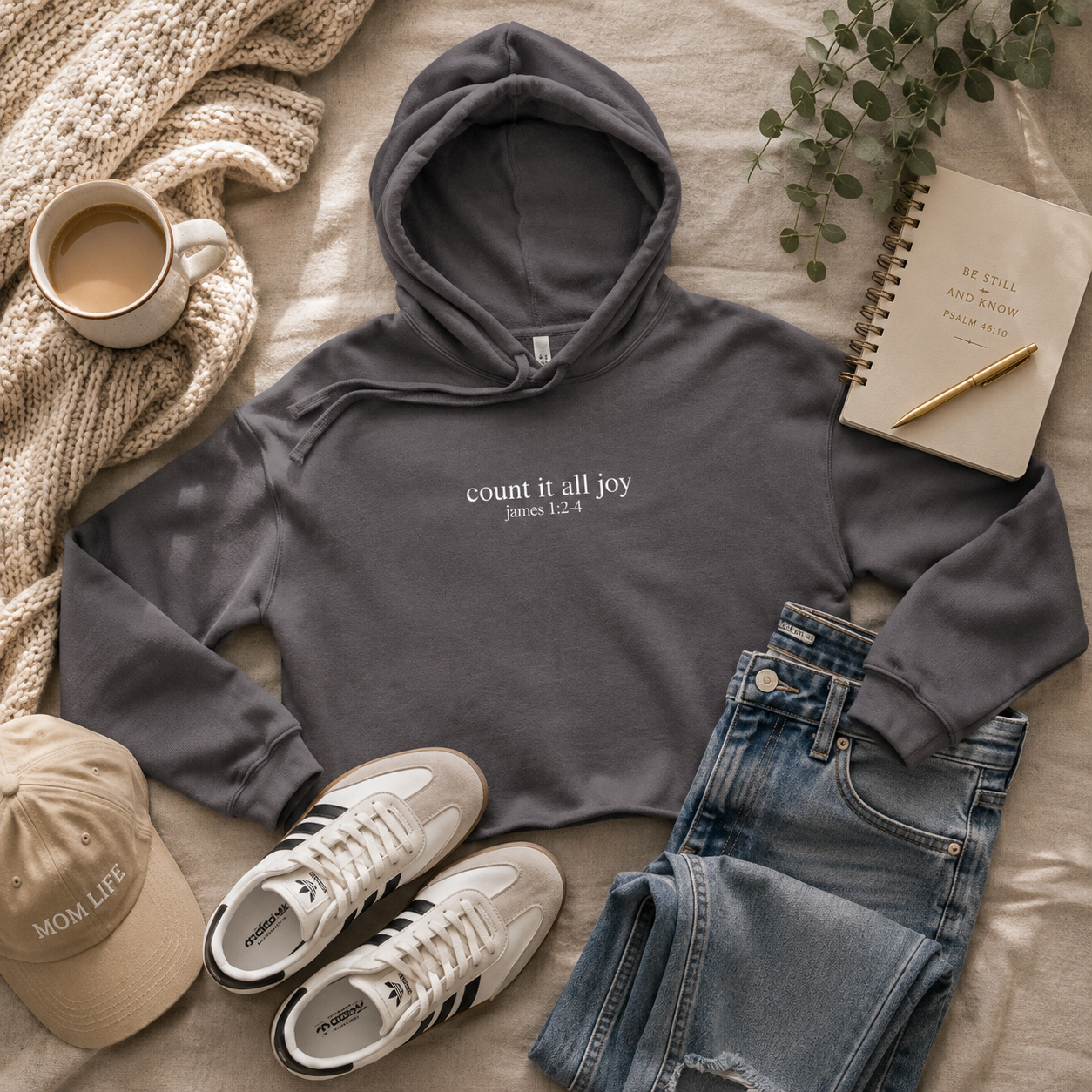 Count it All Joy Women's Cropped Hoodie