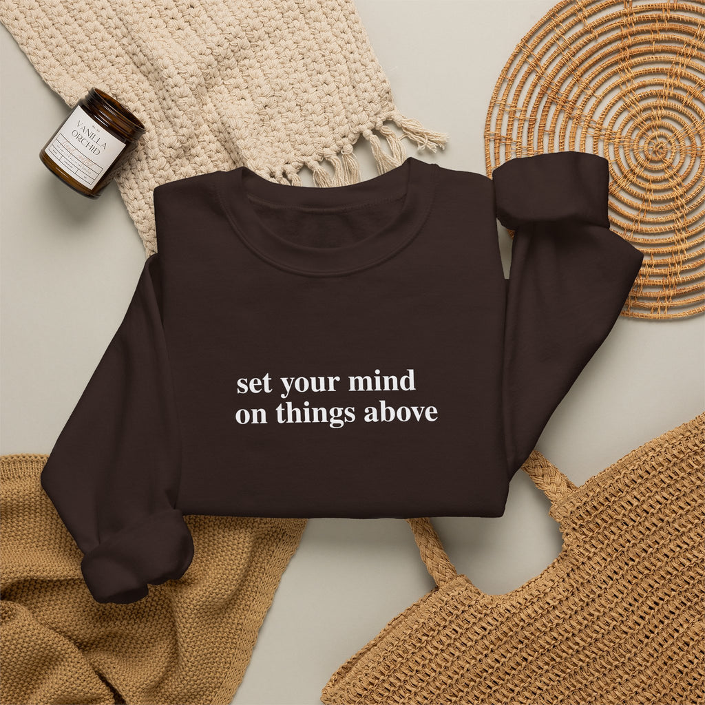 Set Your Mind Crewneck Sweatshirt