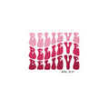 'BELIEVE' Vinyl Decals