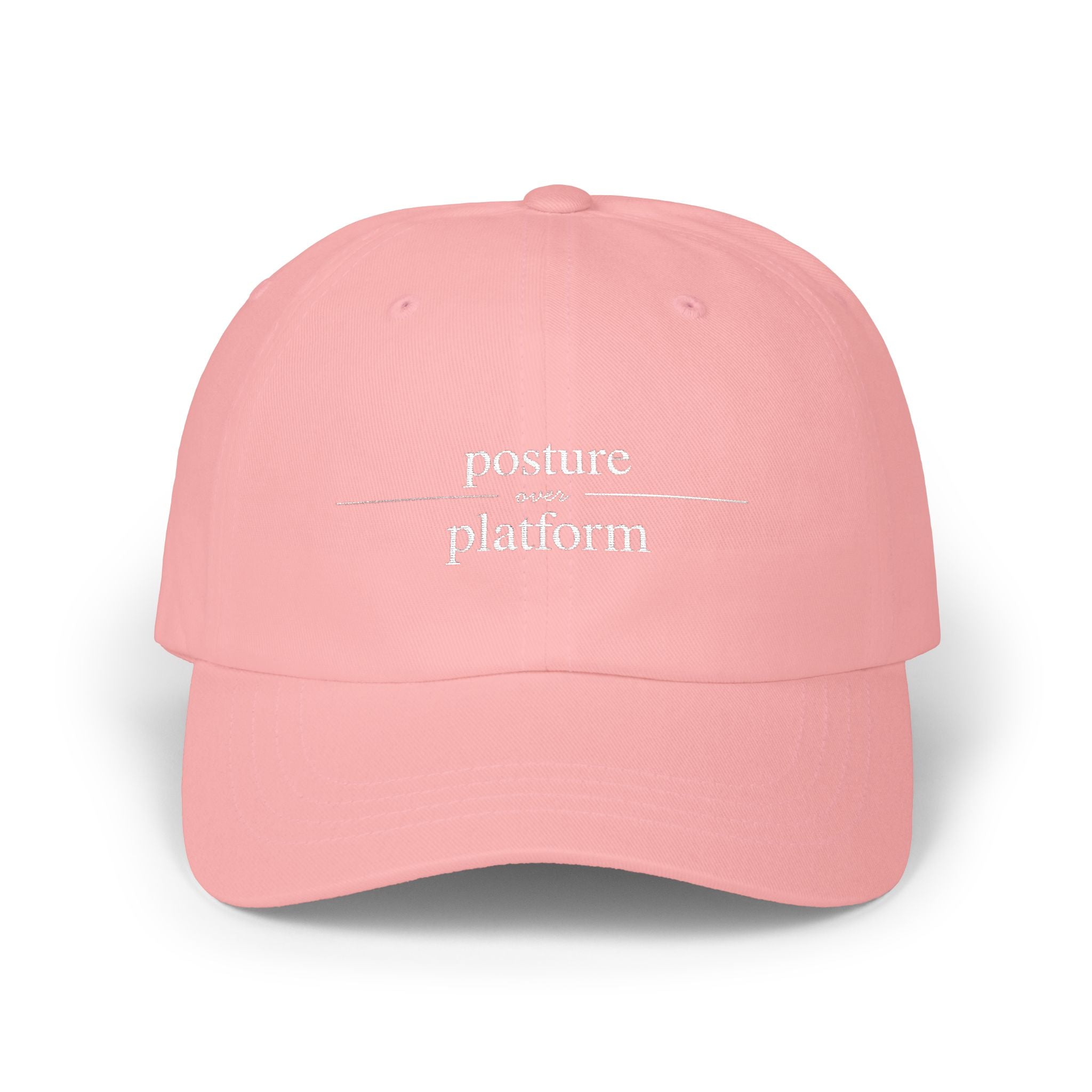 Posture over Platform Cap
