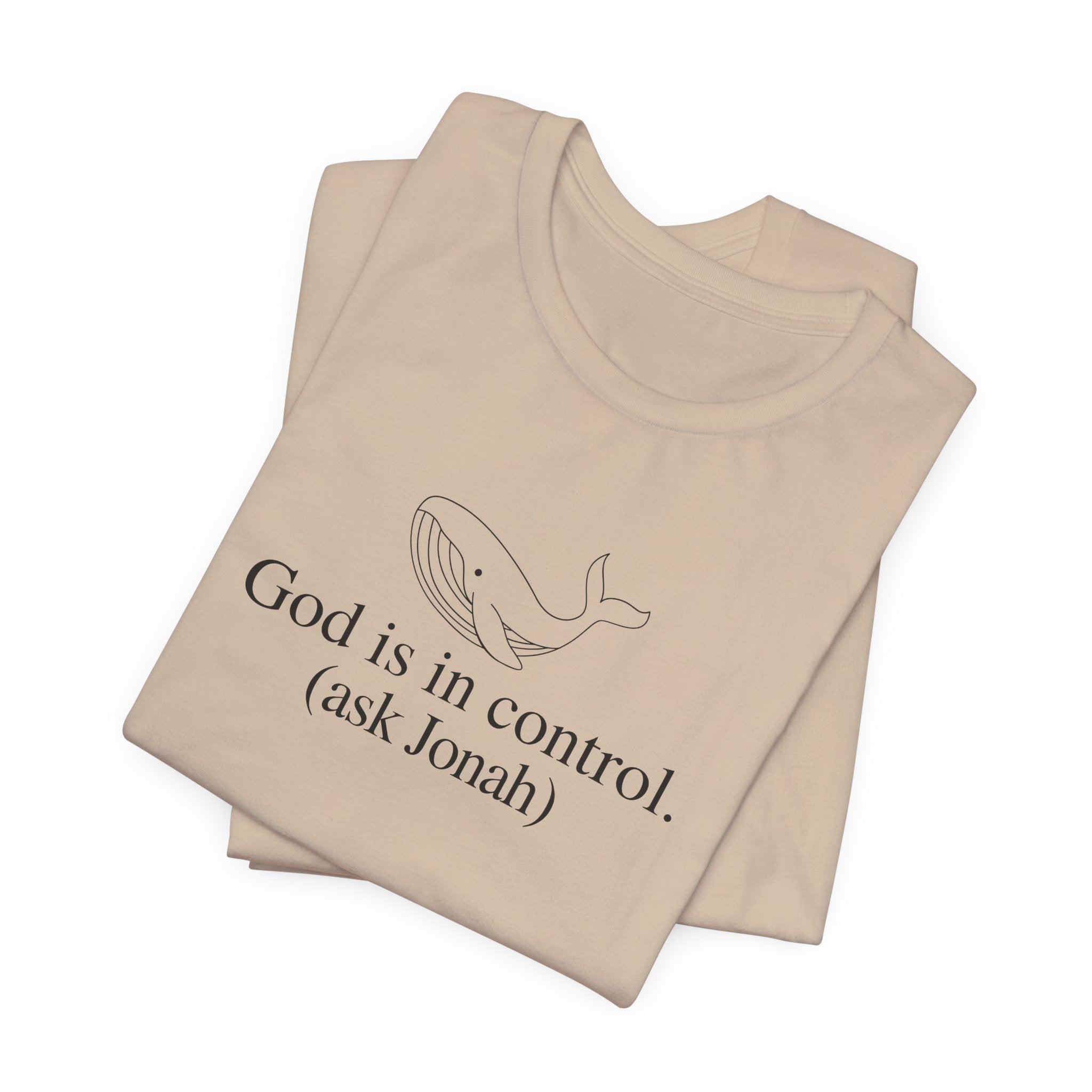 God is in Control Short Sleeve Tee