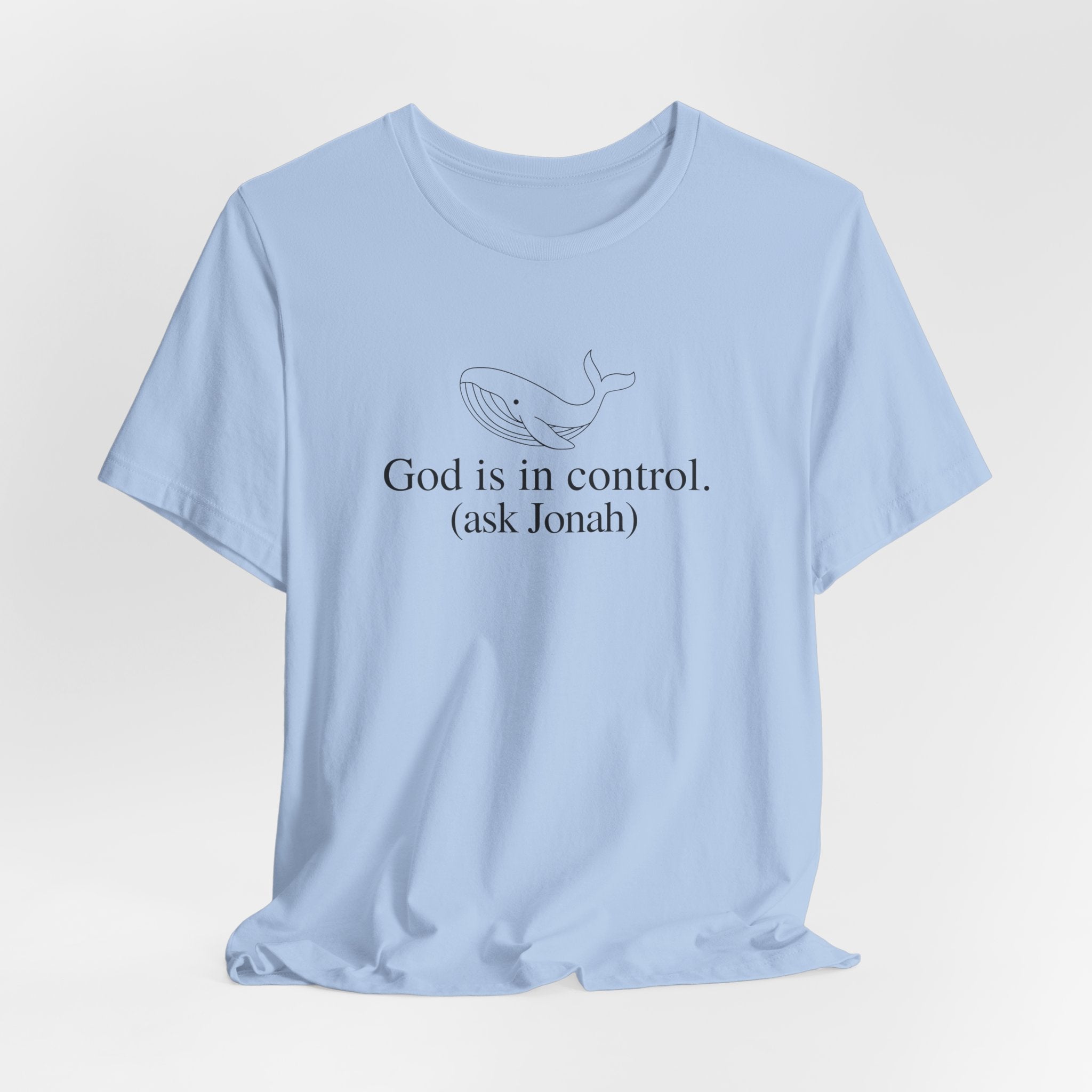 God is in Control Short Sleeve Tee