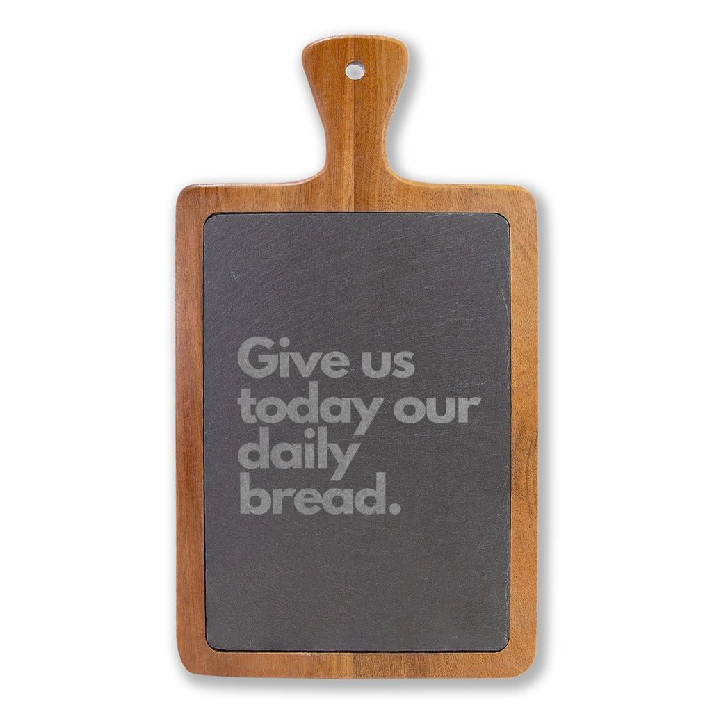 Our Daily Bread Charcuterie Board (Engraving)