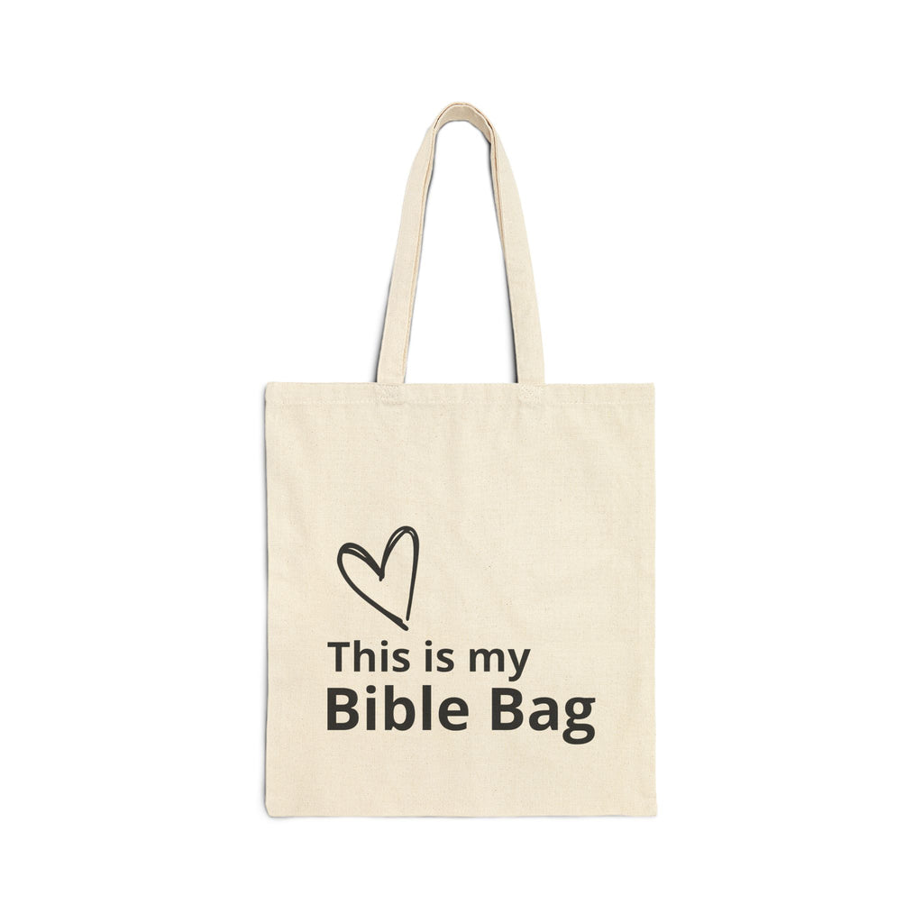 Bible Bag Canvas Tote