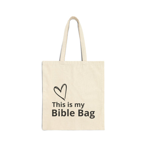 Bible Bag Canvas Tote