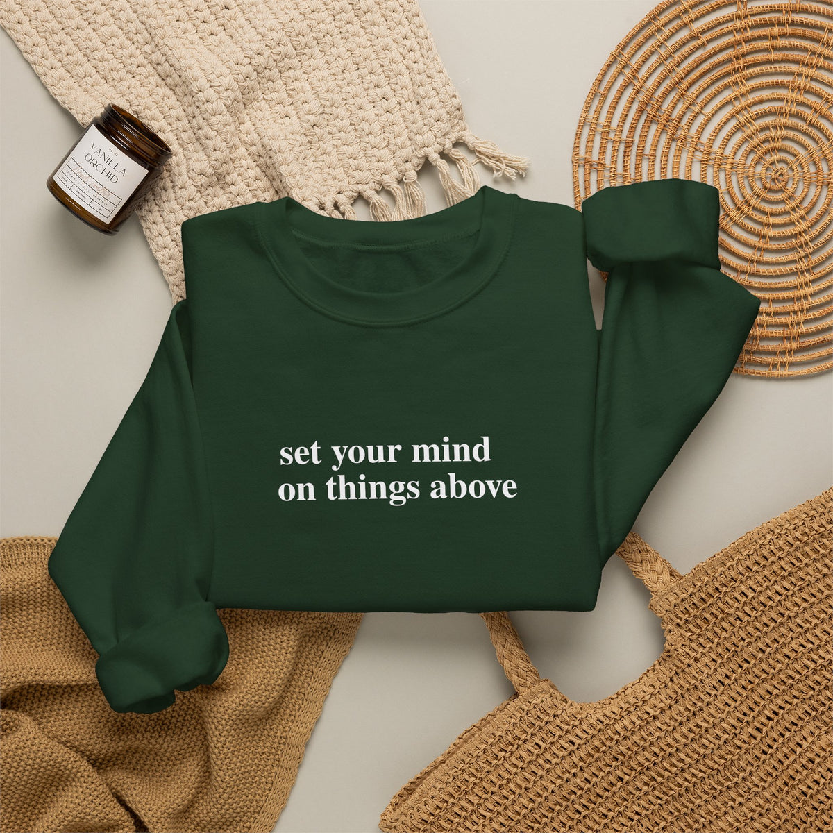 Set Your Mind Crewneck Sweatshirt