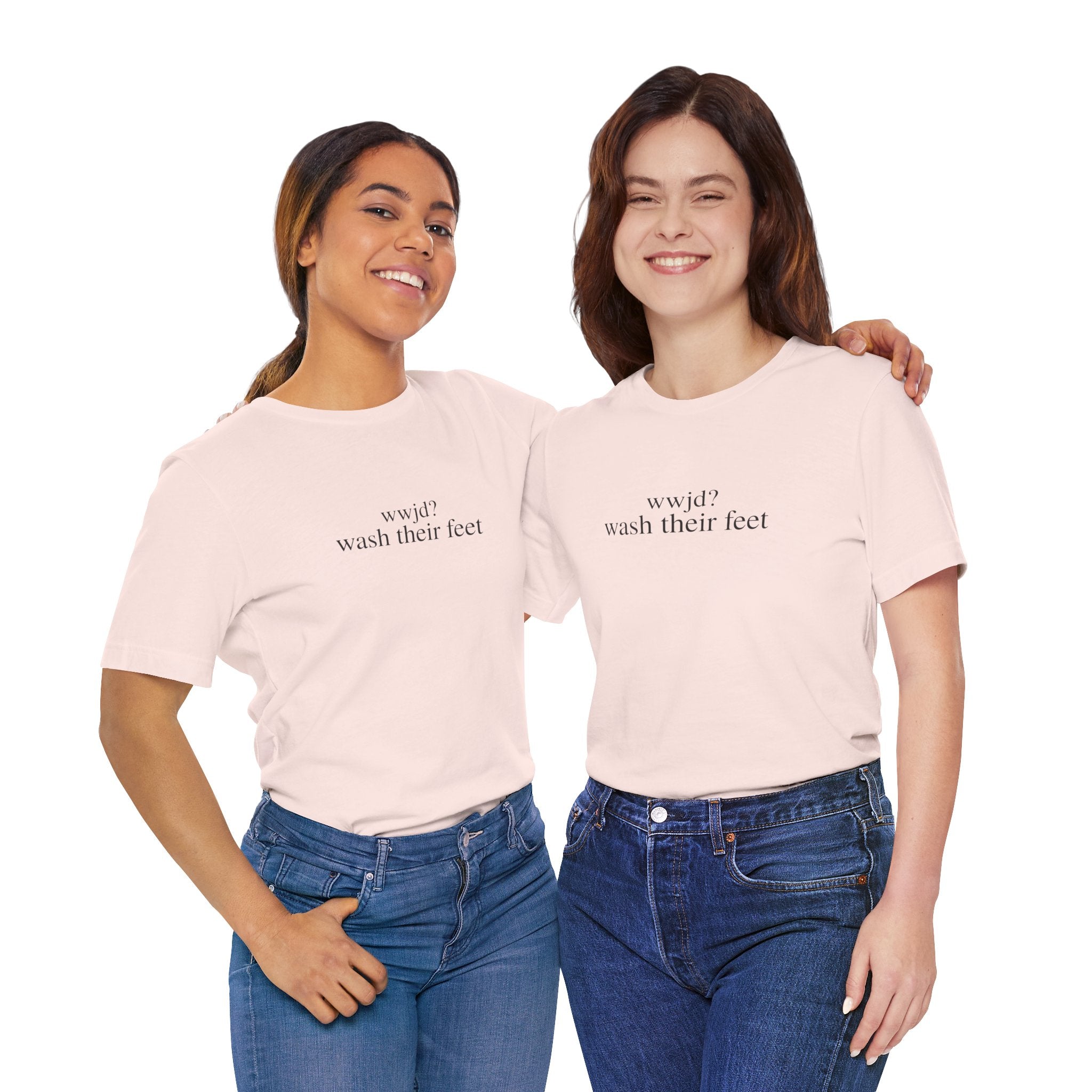 Wash Their Feet Short Sleeve Tee
