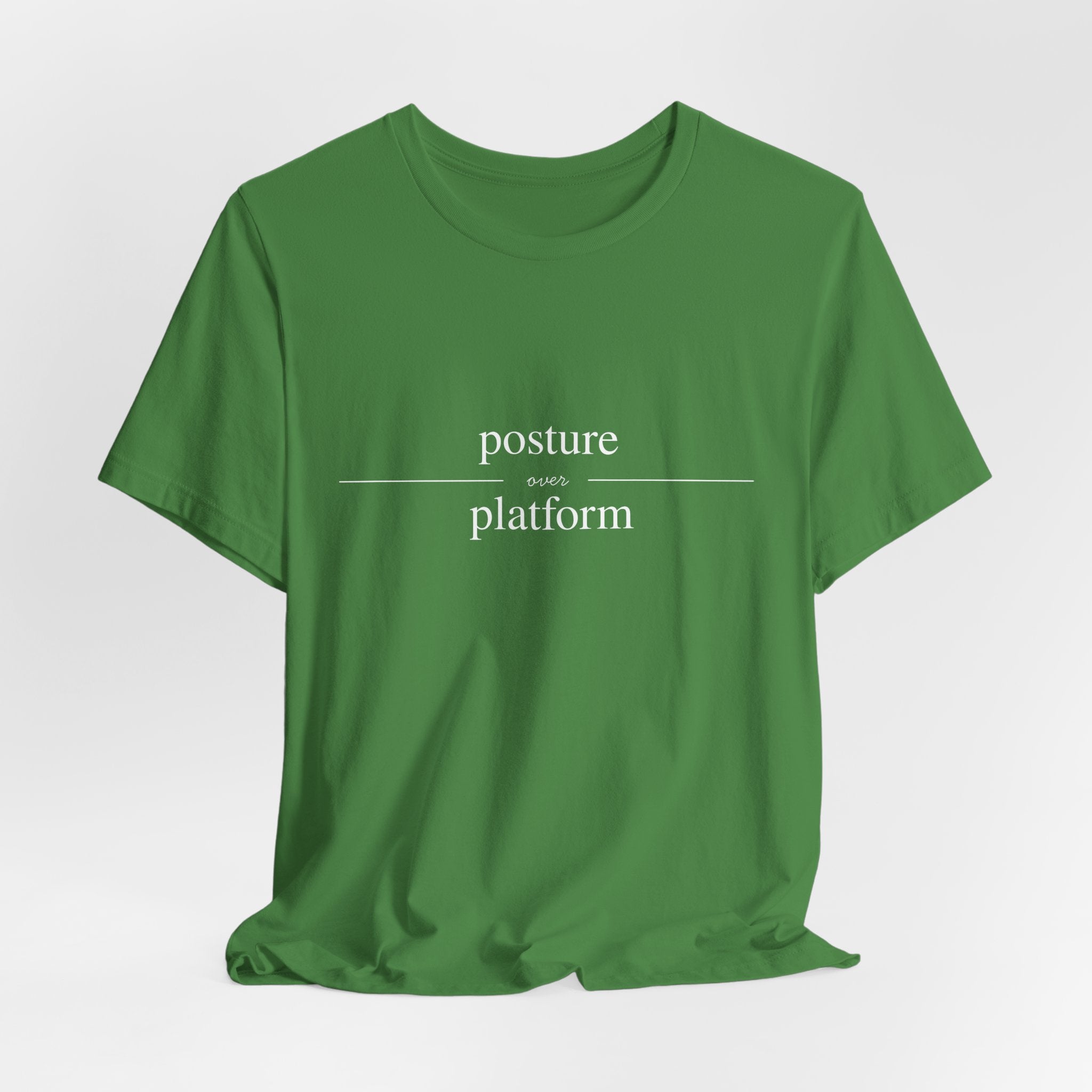 Posture Over Platform T-shirt