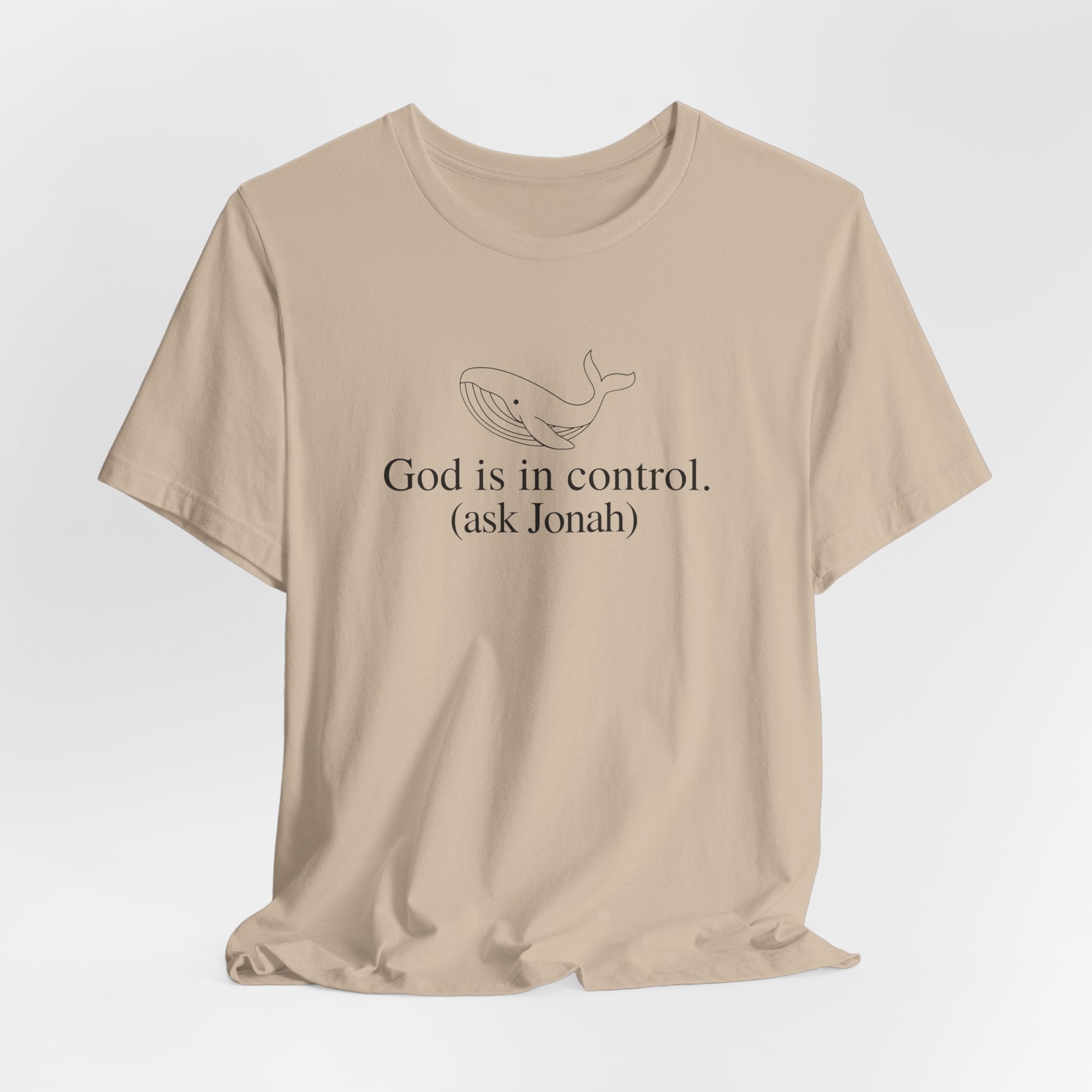 God is in Control Short Sleeve Tee
