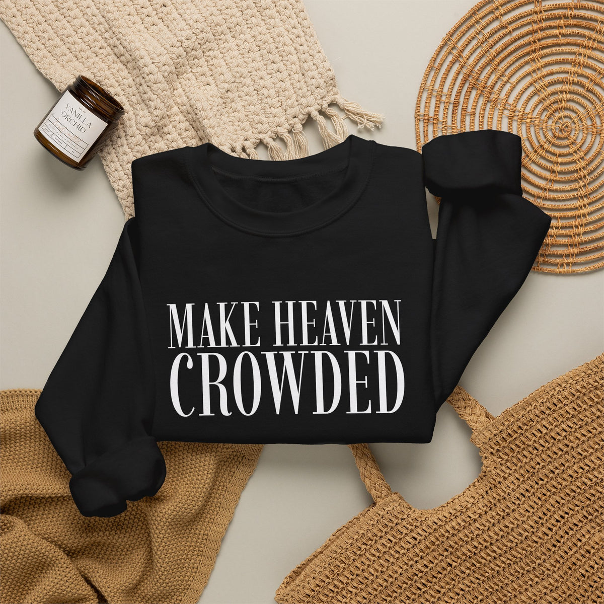 Make Heaven Crowded Crewneck Sweatshirt