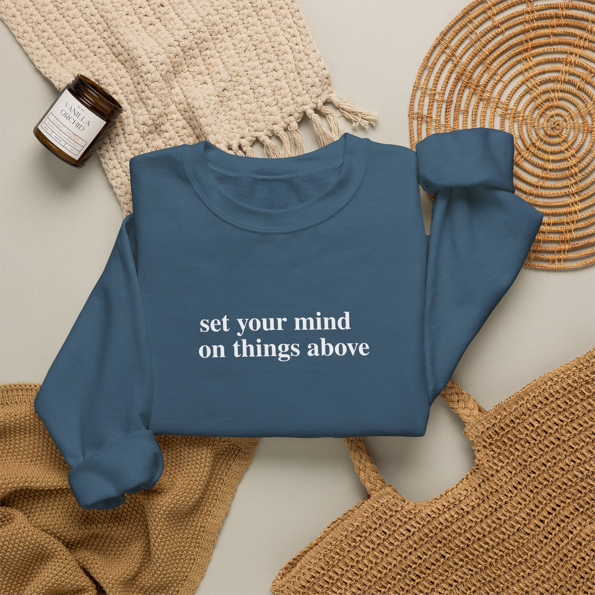 Set Your Mind Crewneck Sweatshirt