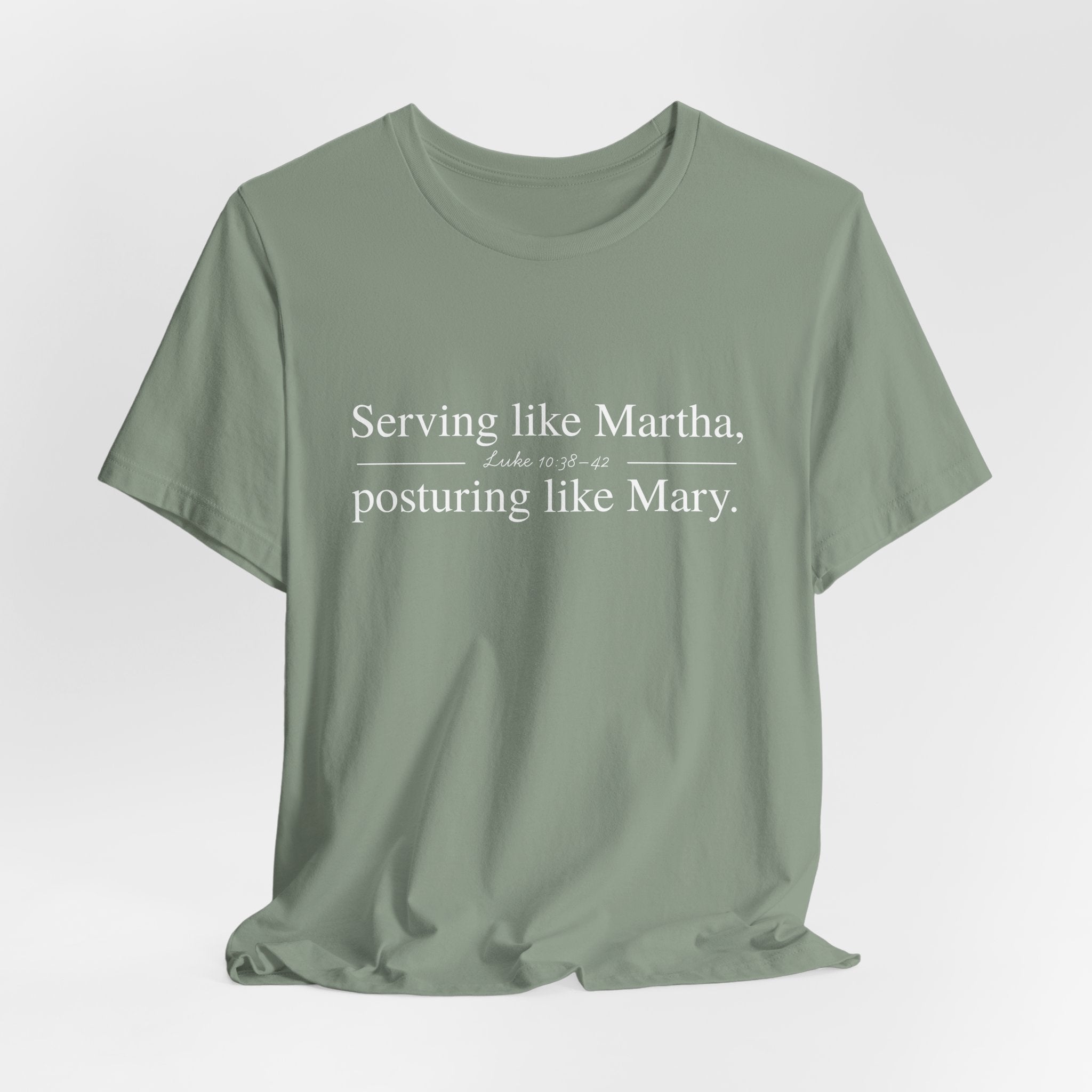 Martha and Mary Short Sleeve Tee