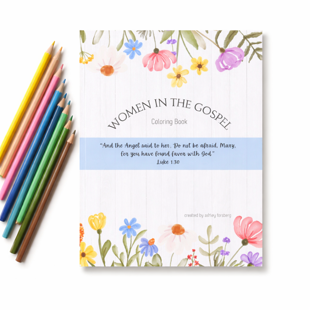 Women In the Gospel Coloring Book- DIGITAL DOWNLOAD
