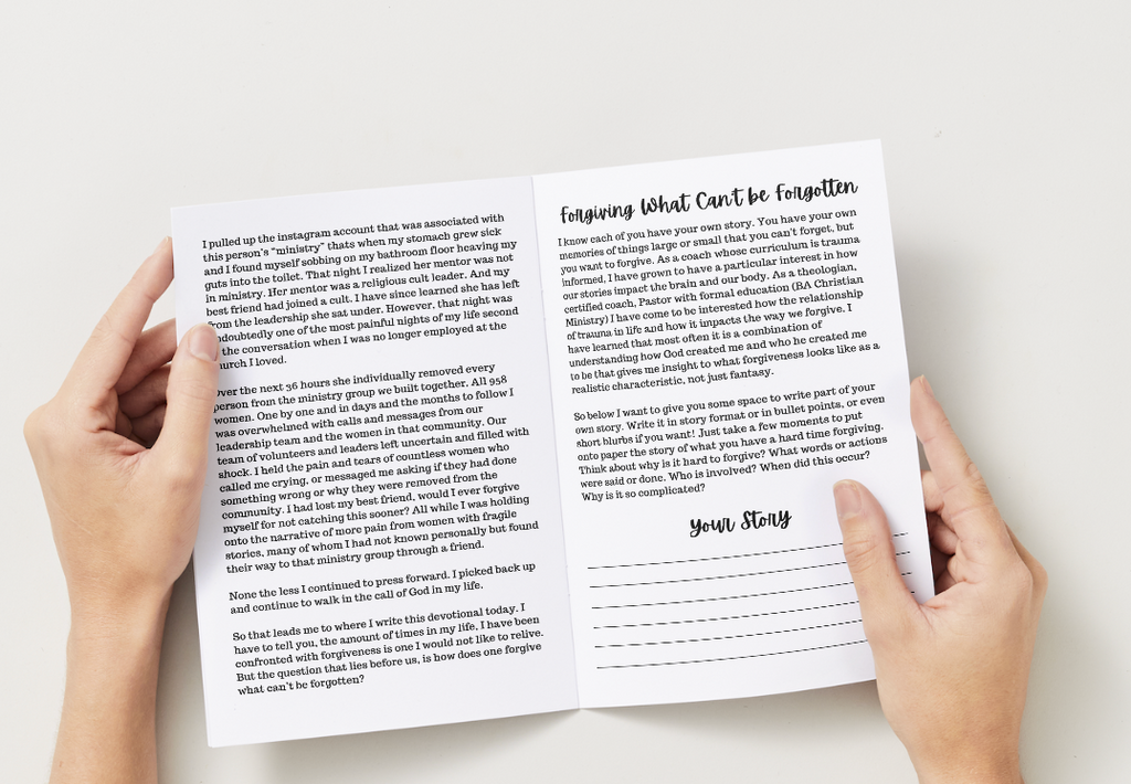 The Journey to Forgiveness Devotional Guide | Christian Healing & Forgiveness Bible Study (Digital Download)