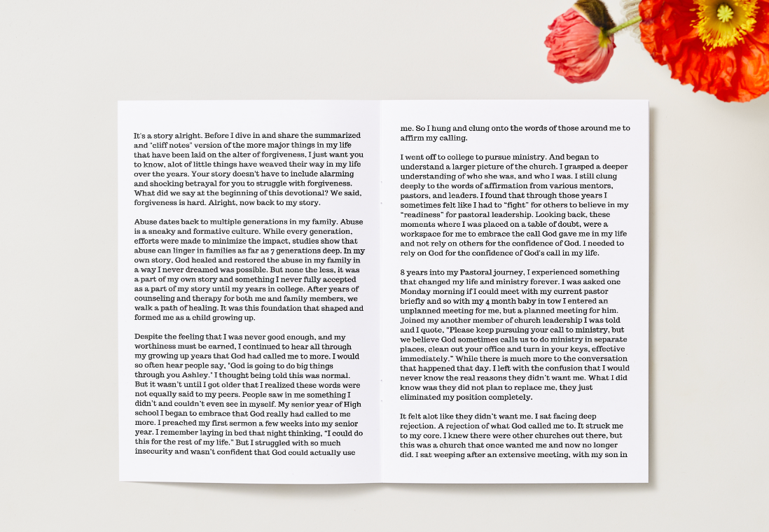 The Journey to Forgiveness Devotional Guide | Christian Healing & Forgiveness Bible Study (Digital Download)