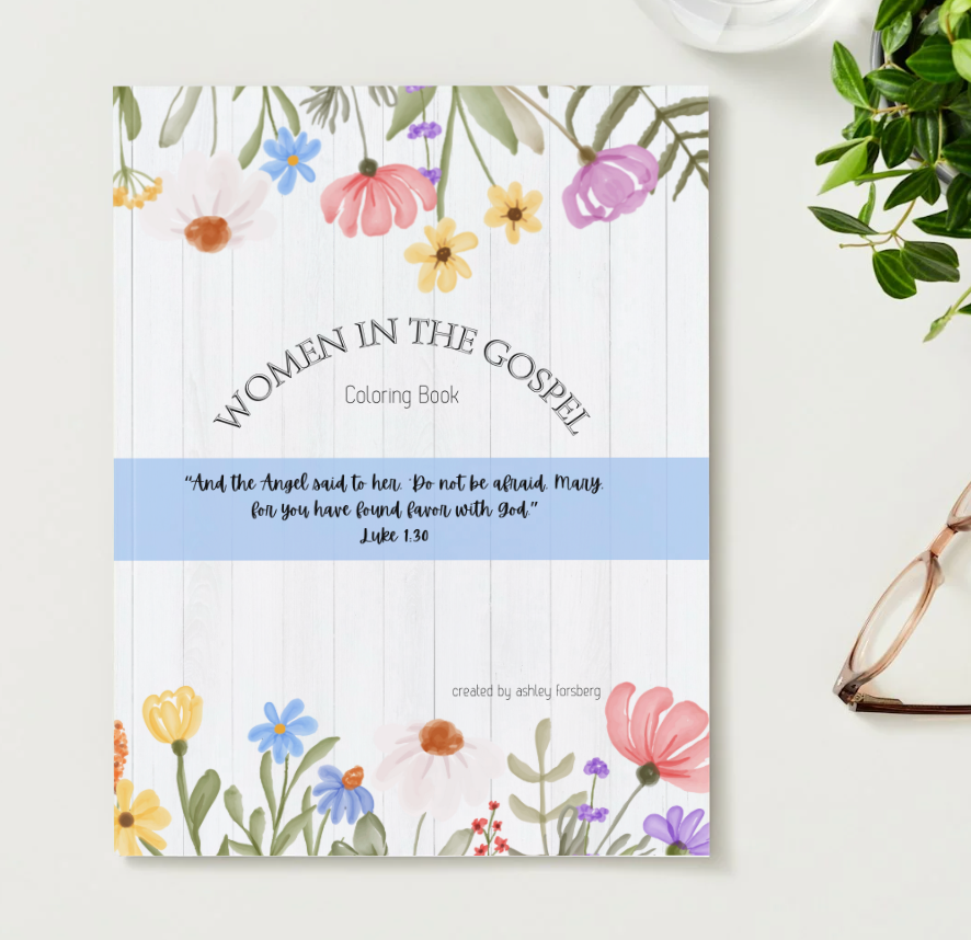 Women In the Gospel Coloring Book- DIGITAL DOWNLOAD